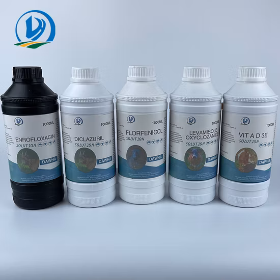 Médecine antibactérienne Enrolfoxacine Solution orale 10 % 20 % 500 ml 1000 ml Prix Chuangxin